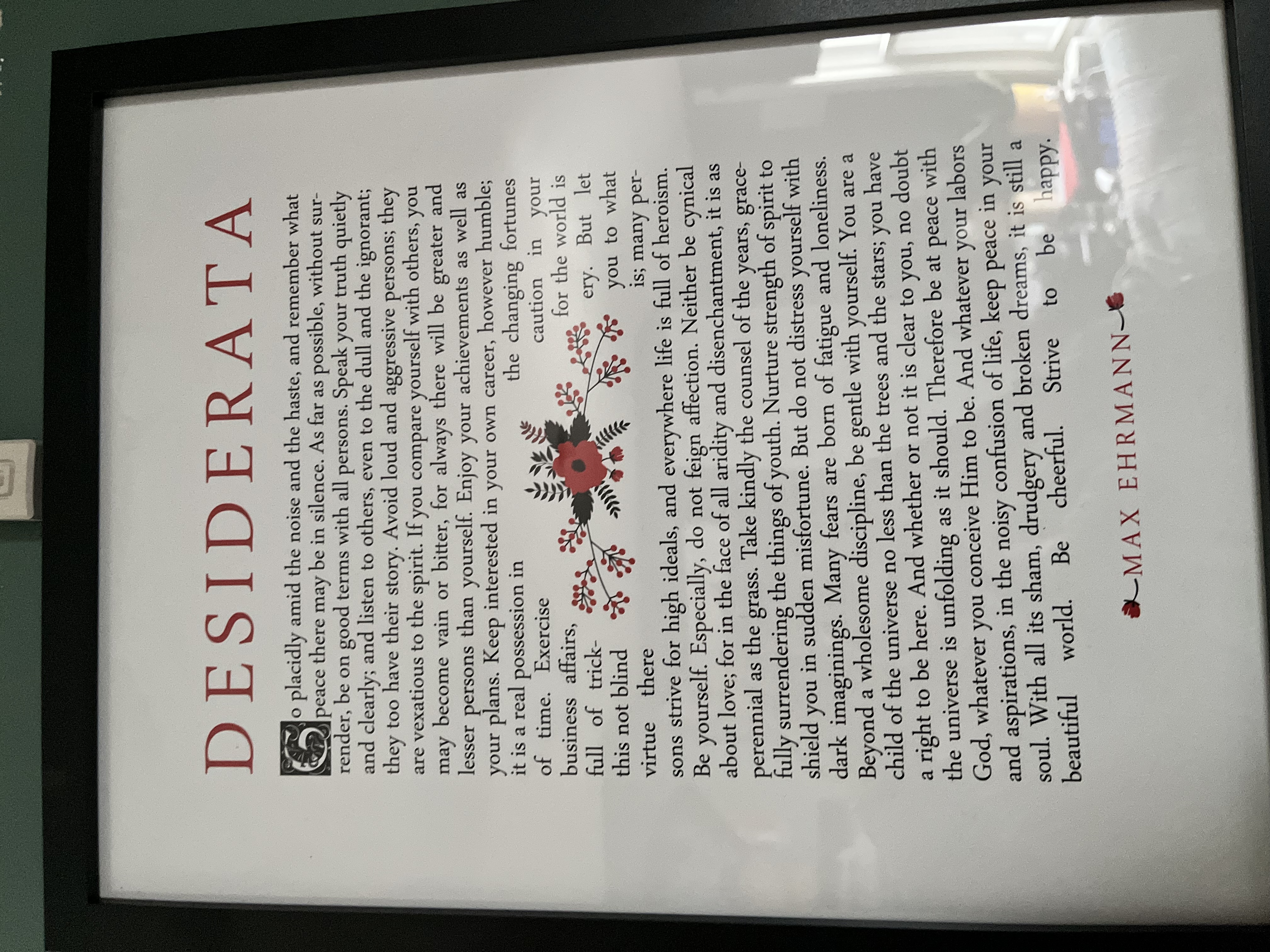 desiderata